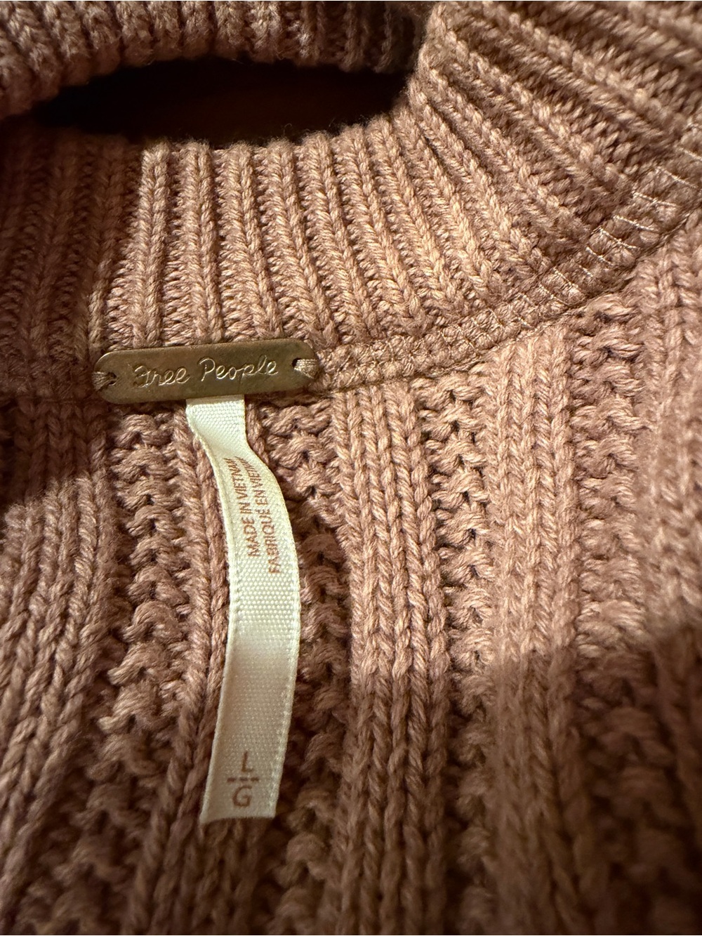 Free People Ribbed Cropped Button Cardigan - Picture 3 of 3